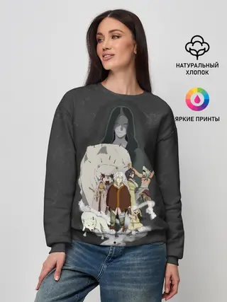 Женский свитшот / для тебя бессмертный Фуши