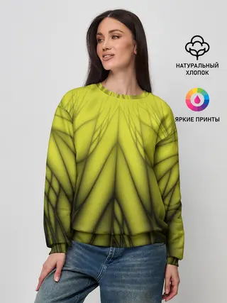 Женский свитшот / Абстракция 535