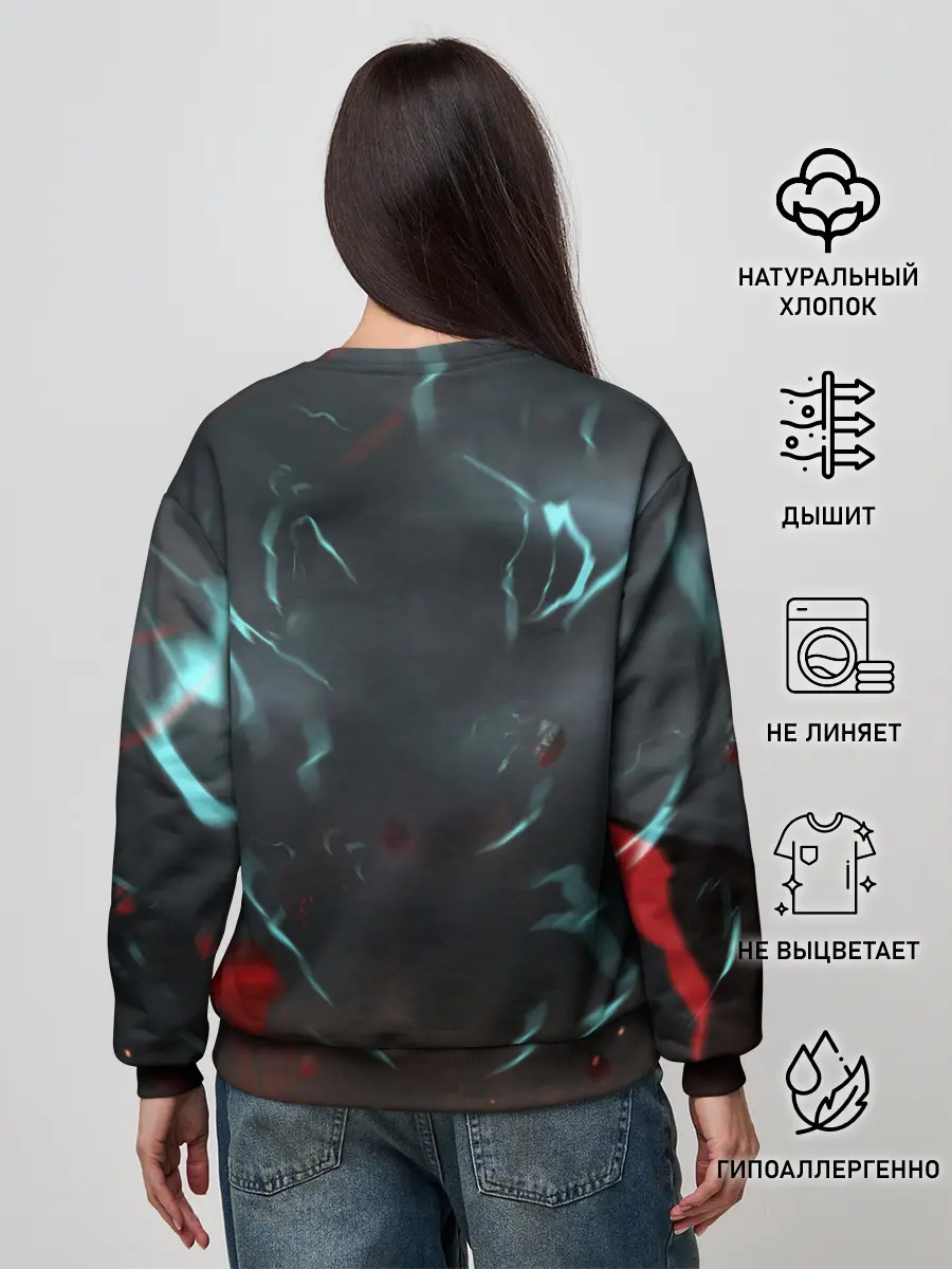 Женский свитшот / The Eye of the Storm