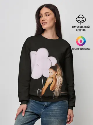 Женский свитшот / Ариана с шариками
