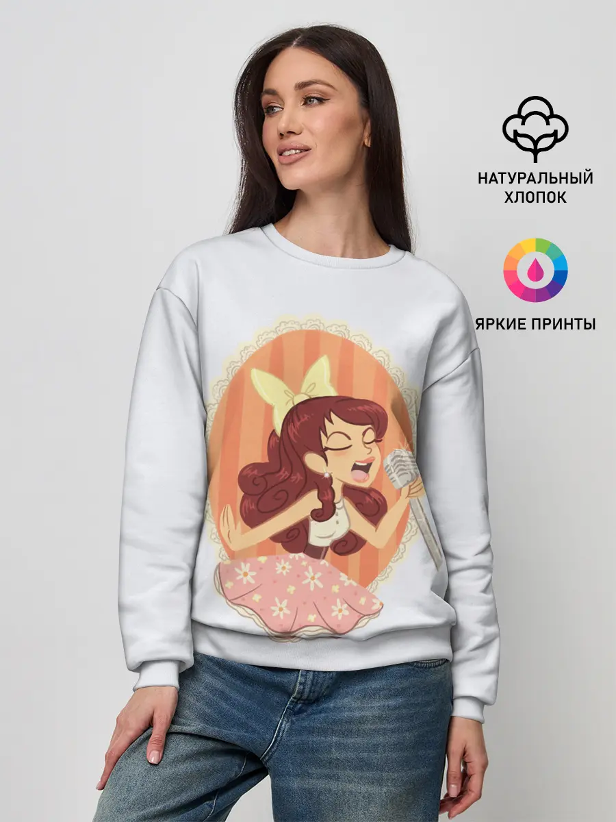 Женский свитшот / Рисунок Арианы