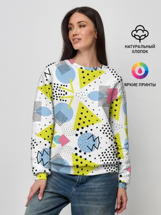 Женский свитшот / свежее дыхание