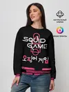 Женский свитшот / SQUID GAME [ALL LOGO]