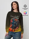 Женский свитшот / Children of Bodom | Skeleton on a horse