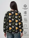 Женский свитшот / Patern Halloween 11