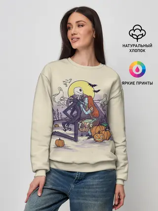 Женский свитшот / Персонажи Хэллоуина