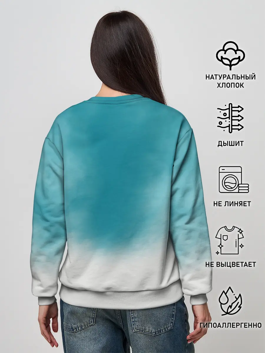 Женский свитшот / Каонаси и Хаку Унесённые призраками