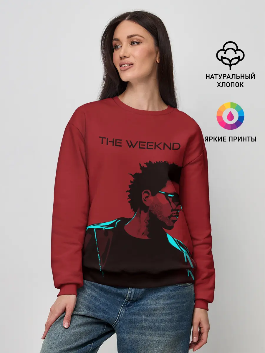 Женский свитшот / The red weekend