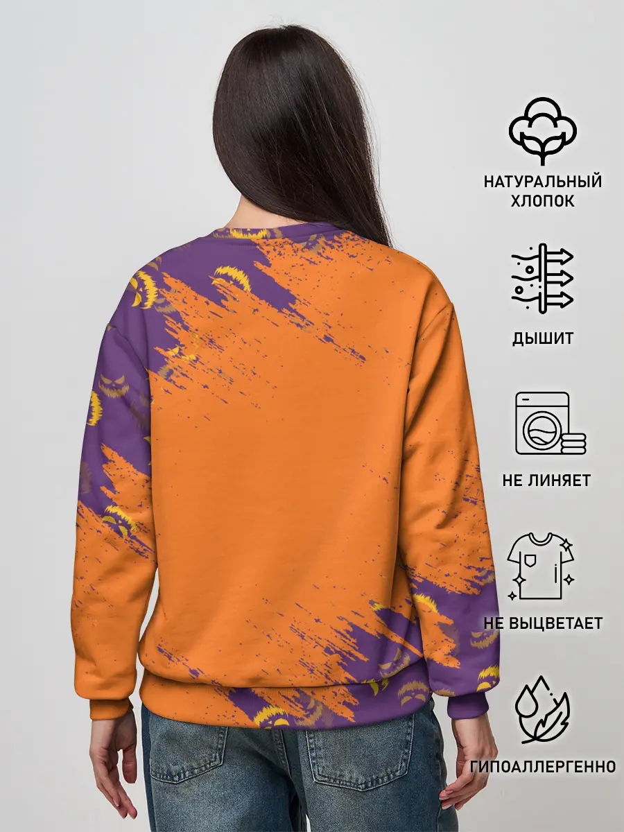 Женский свитшот / КОРГИ НА ХЭЛЛОУИНЕ