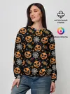 Женский свитшот / Patern Halloween 26