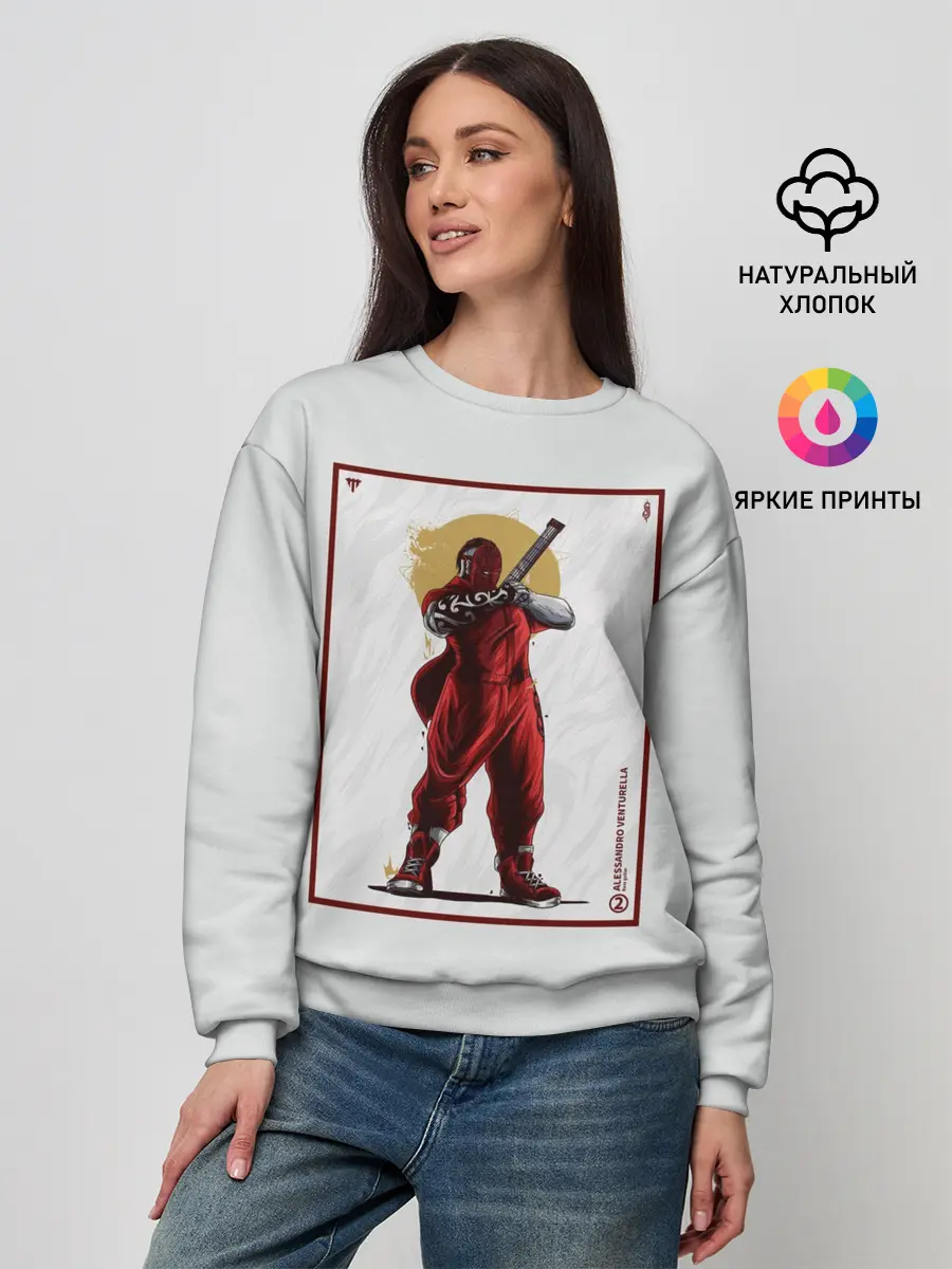 Женский свитшот / SLIPKNOT | Alessandro Venturella