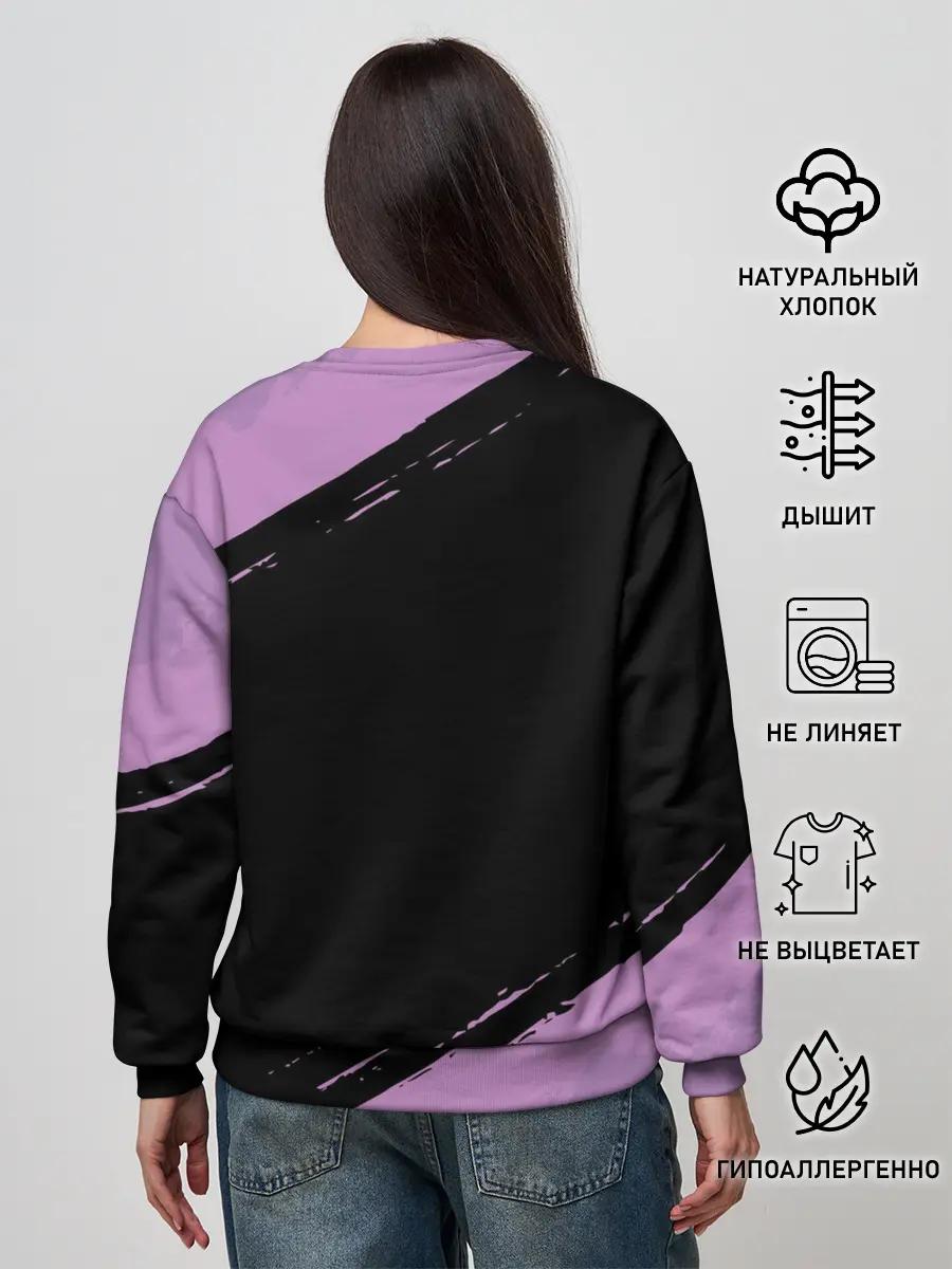 Женский свитшот / Dab Unicorn Halloween