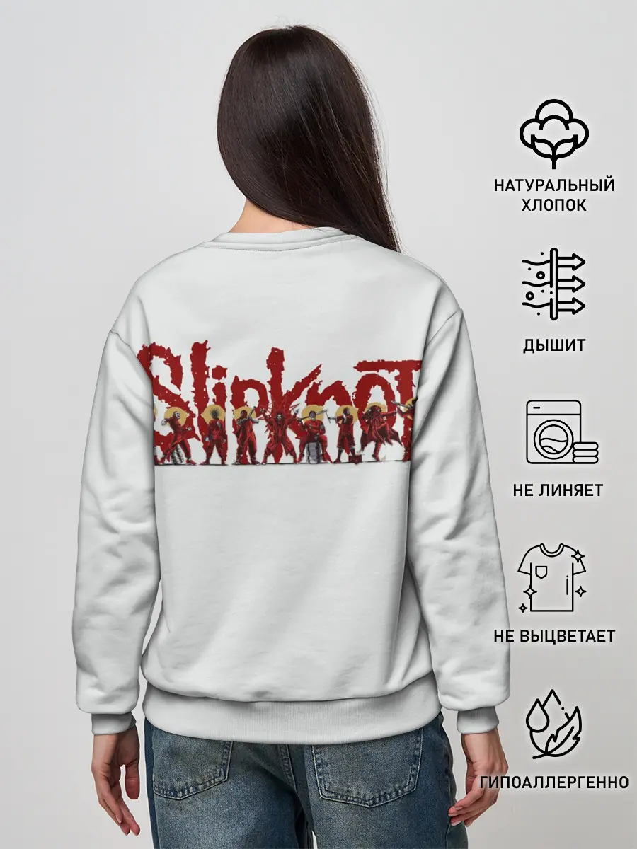 Женский свитшот / SLIPKNOT | Shawn Crahan