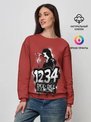 Женский свитшот / Dee Dee Ramone