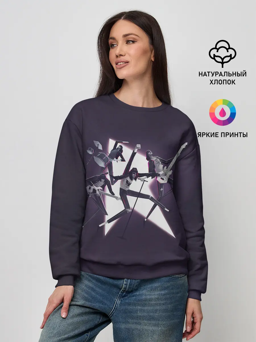 Женский свитшот / Punk stars