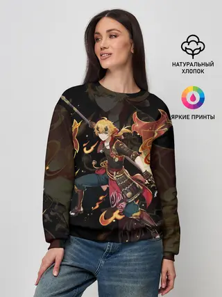 Женский свитшот / ТОМА | THOMA | ИНАДЗУМА