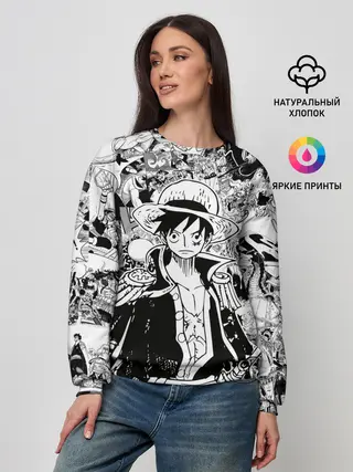 Женский свитшот / Ван Пис, One Piece, манга
