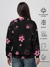 Женский свитшот / САКУРА ВИШНЯ ЛЕПЕСТКИ