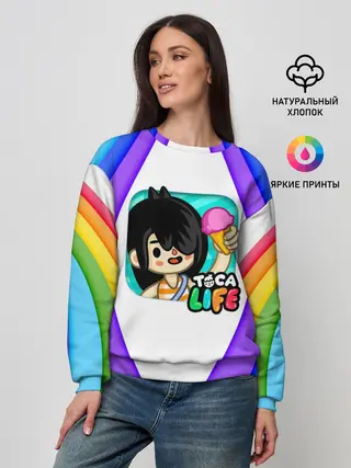 Женский свитшот / Нари | Nari | Toca Boca