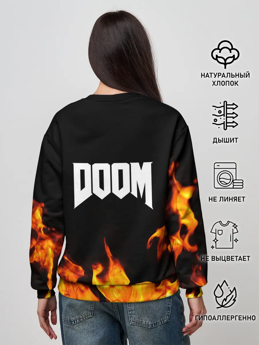 Женский свитшот / CYBER DEMON | КИБЕР ДЕМОН