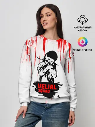 Женский свитшот / velial squad девочка дьявол