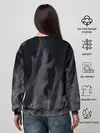 Женский свитшот / Белое пламя