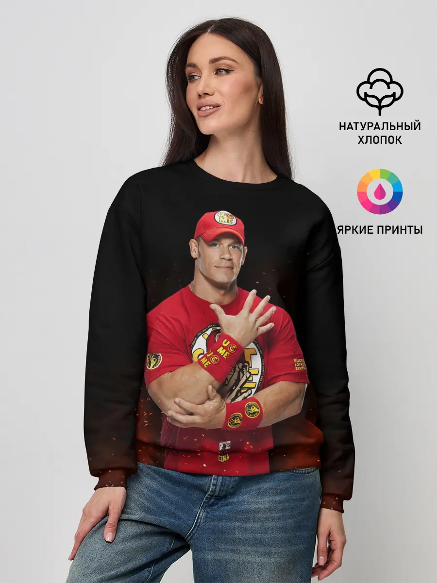 Женский свитшот / Rise above hate