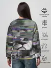 Женский свитшот / Glitch lion 2020
