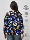 Женский свитшот / SONIC PATTERN HERO | СОННИК