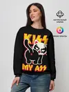 Женский свитшот / Кисс май ас
