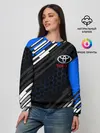 Женский свитшот / TOYOTA SPORT / ЛИНИИ / LINES