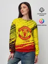 Женский свитшот / Manchester United Футбольный клуб.