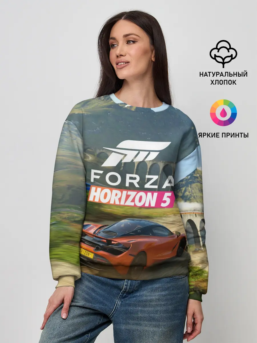 Женский свитшот / Forza Horizon 5, игра