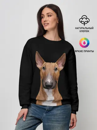 Женский свитшот / Строгий смелый взгляд