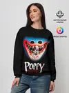 Женский свитшот / Huggy Wuggy, Poppy Playtime