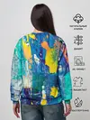 Женский свитшот / Краской по ткани