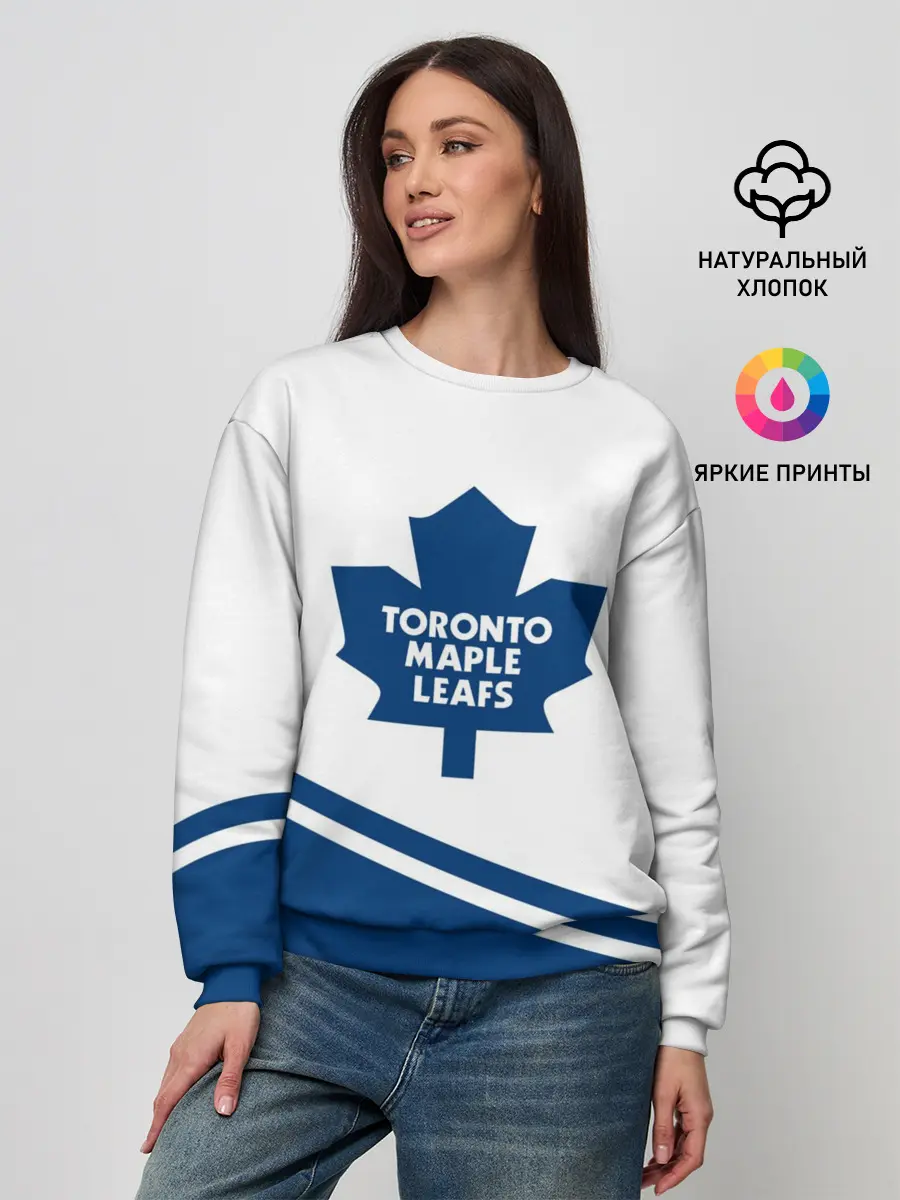Женский свитшот / Toronto Maple Leafs | Торонто Мейпл Лифс