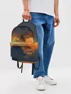 Рюкзак джинсовый / 30 seconds to mars