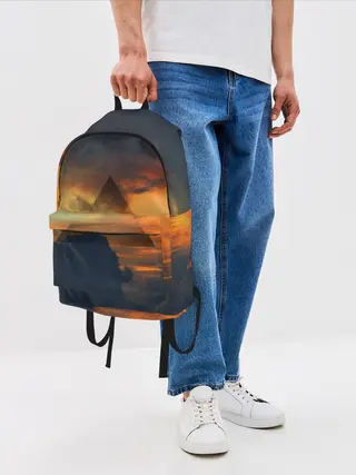 Рюкзак джинсовый / 30 seconds to mars