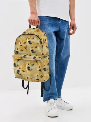 Рюкзак джинсовый / Doge