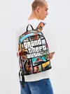 Рюкзак джинсовый / GTA