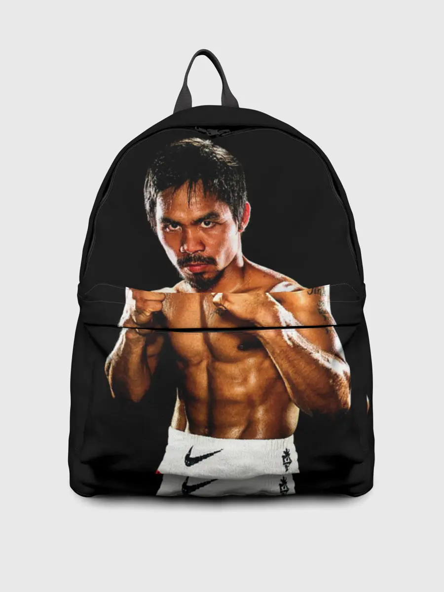 Рюкзак джинсовый / Менни Пакьяо