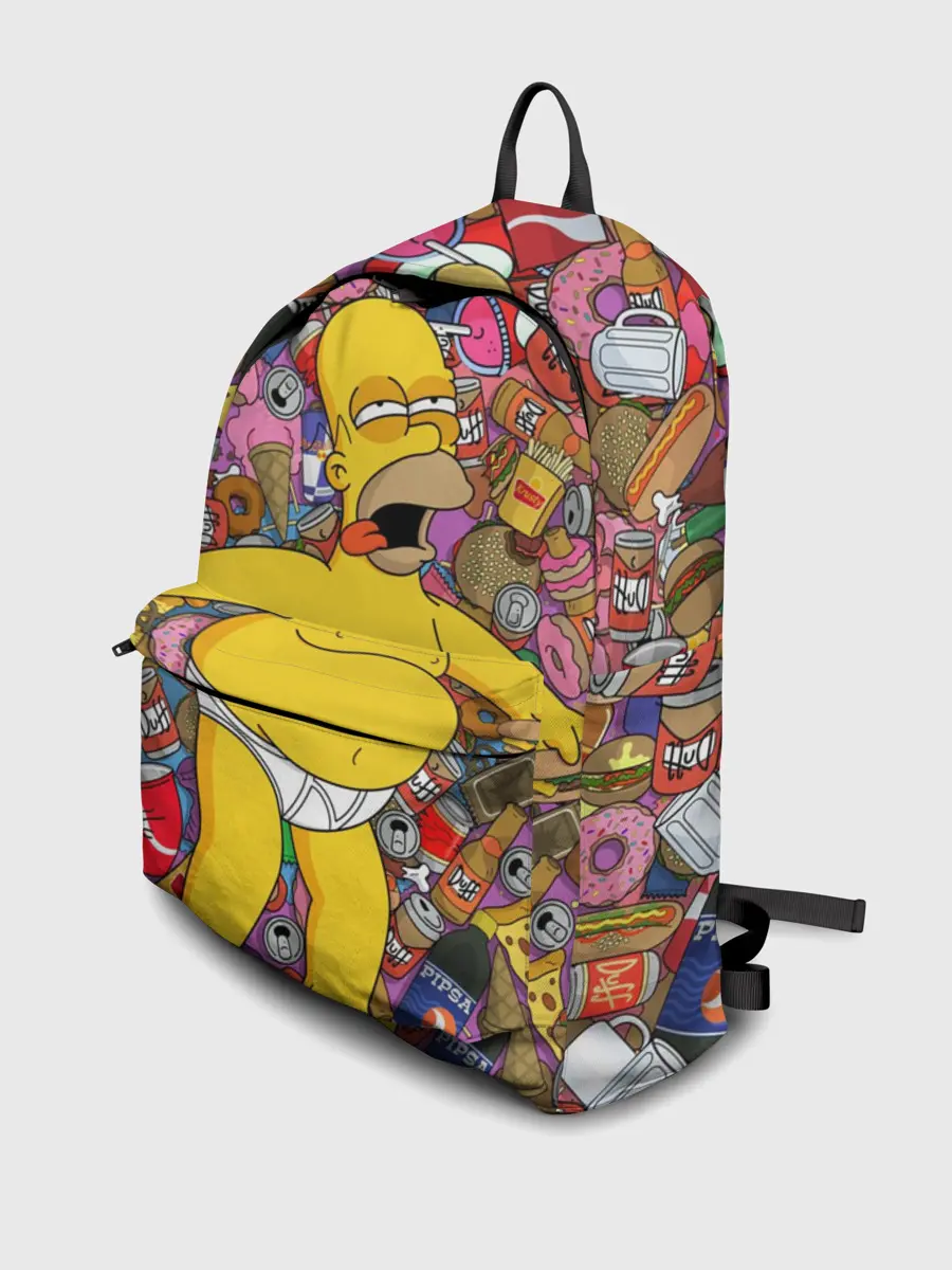 Рюкзак джинсовый / Гомер