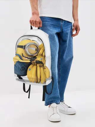 Рюкзак джинсовый / Банан