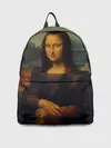Рюкзак джинсовый / Леонардо да Винчи - Мона Лиза