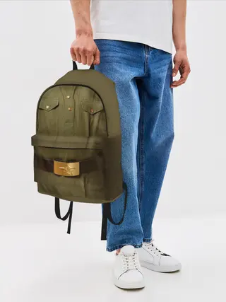 Рюкзак джинсовый / Солдатская форма