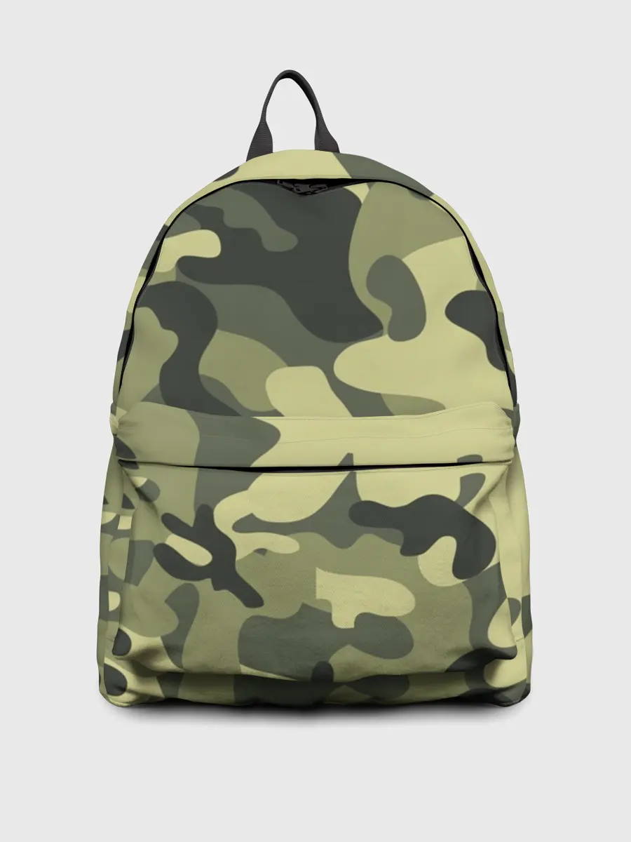 Рюкзак джинсовый / Камуфляж Хаки