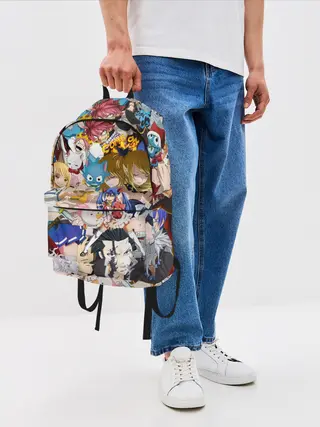 Рюкзак джинсовый / FairyTail