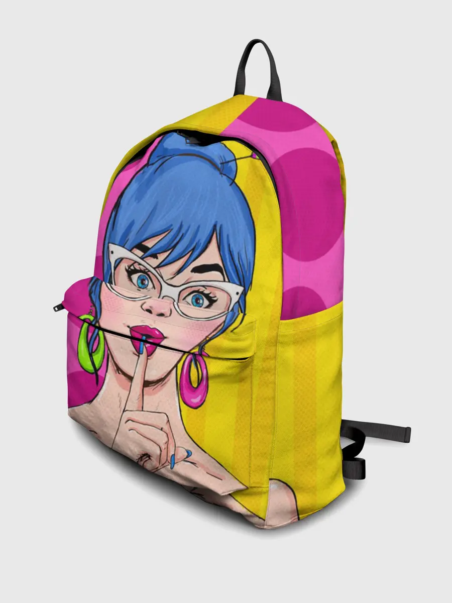 Рюкзак джинсовый / POP ART