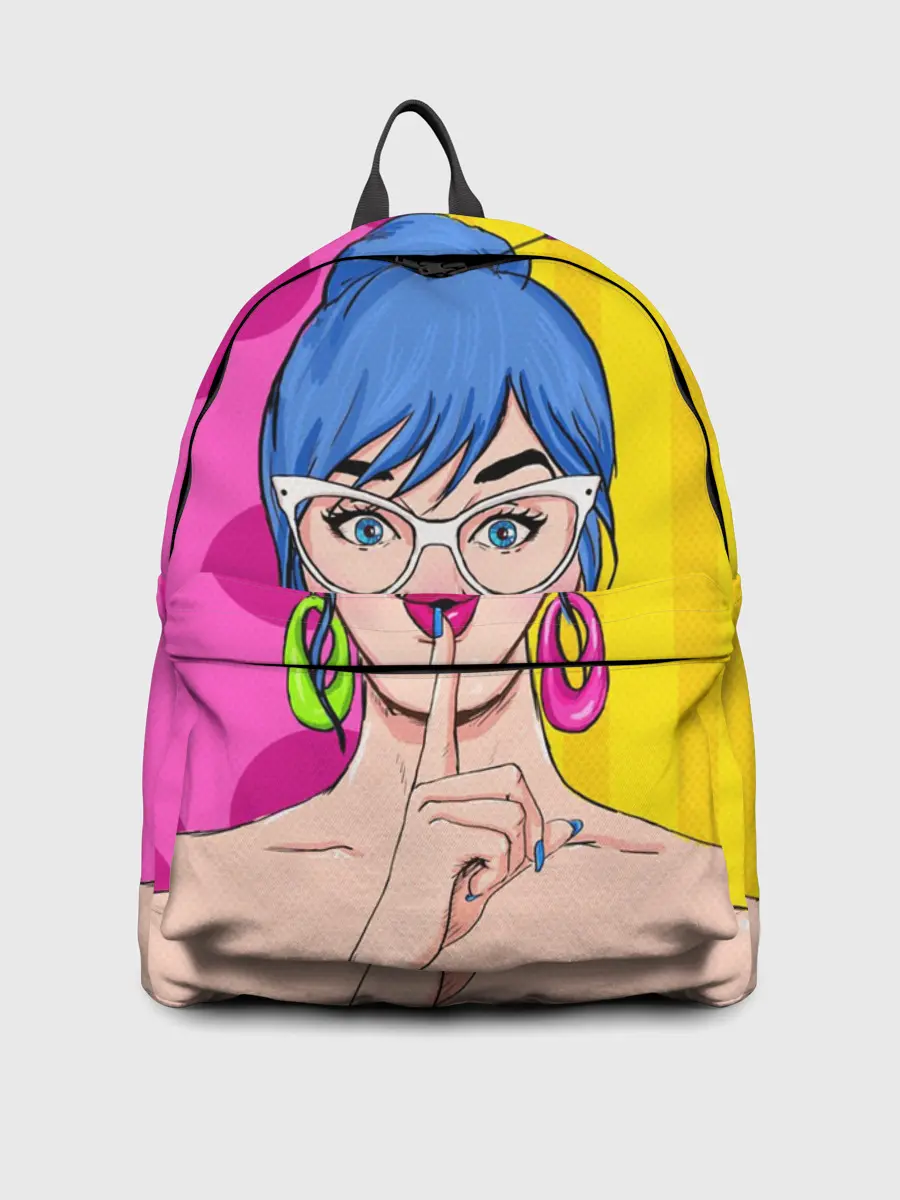 Рюкзак джинсовый / POP ART